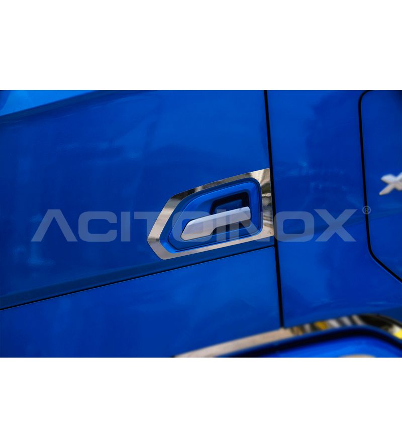 Inox Delar - Acitoinox - Profile Dörrhandtag - Set - DAF - XG/XG+ - 2021+ Inox Delar - Acitoinox - Profile Dörrhandtag - Set - DAF - XG/XG+ - 2021+