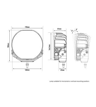 Lazer Sentinel-7 Elite Black - with position light - 0S7-ELITE-PL-SM