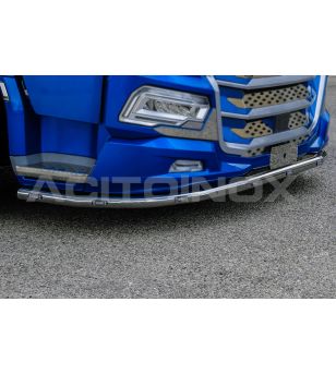 DAF XF/XG/XG+ Spoilerbar med registreringsskylthållare - Stor - BA002DXG+ - Lights and Styling