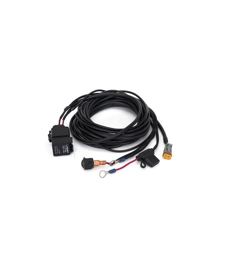 Wiring kit - Lazer - 1 lamp - Incl. switch - 2 pins - Deutsch DT - 12V