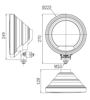 SIM 3227 - Amber CELIS FULL LED - 3227-2004400LED - Lights and Styling