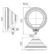 SIM 3227 - bärnsten FULL LED - 3227-0004400LED - Lights and Styling