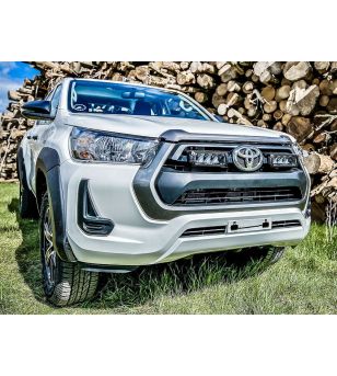 Toyota Hilux (2021+) Lazer LED Grille Kit - GK-HILUX-04K