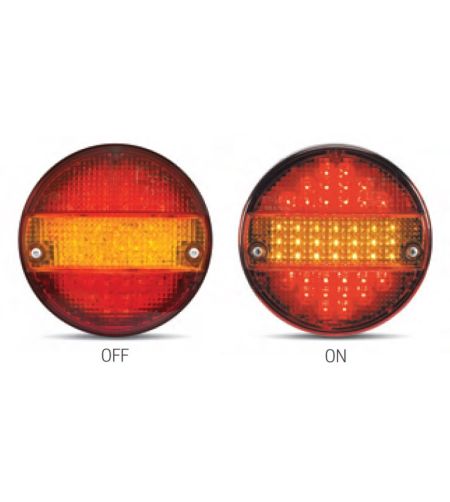 Rückleuchte - SIM - 3111 - LED - Dynamisches Blinklicht - Rück - Brems - Blink - 12V-24V -