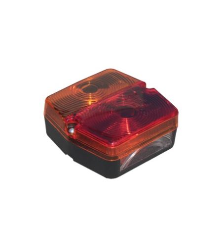 Achterlicht - SIM - 3166 - 3.9" - 10cm - Achter - Rem - Richting - Nummerplaat - 12V-24V