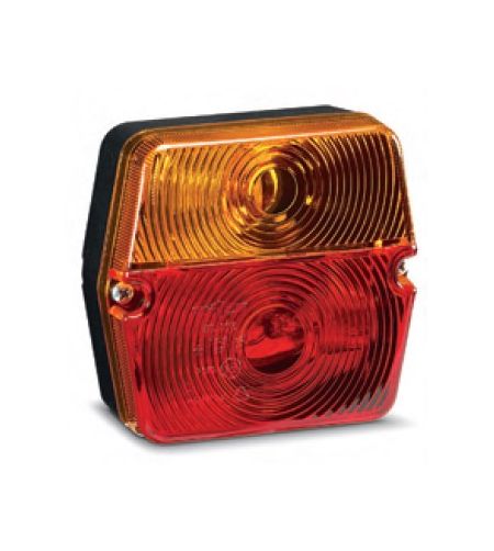 SIM 3166 Bakljus 10cm - (position / broms / blinkers / nummerskyltsbelysning) - 3166.0000100 - Lights and Styling