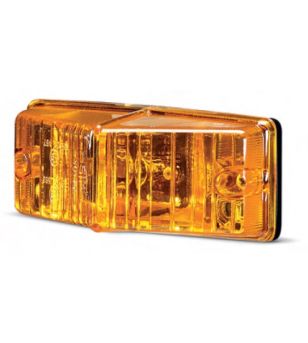 SIM 3124 Markeerlamp Dubbelbrander Amber - 3124.0000100 - Lights and Styling