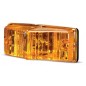Double burner - SIM - 3124 - 4.1" - 10.5cm - Halogen - Amber - 12V-24V Double burner - SIM - 3124 - 4.1" - 10.5cm - Halogen - Amber - 12V-24V
