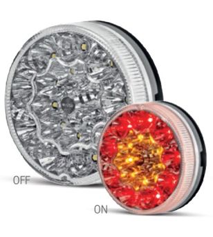 SIM 3188 Rear light 9cm Led - (position/break/indicator) - 3188.0305100 - Lights and Styling