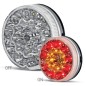 Bakljus - SIM - 3188 - Klar - LED - Bak - Broms - Blink - 12V-24V Bakljus - SIM - 3188 - Klar - LED - Bak - Broms - Blink - 12V-24V