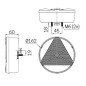 Tail light - SIM - 3185 - Left - Tail - Brake - Ind - Rev - Reflector - 12V-24V