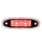 Begrenzungsleuchte - Boreman - 4500 - 3" - 7.7cm - Easy Fit - Rot - 12V-24V Begrenzungsleuchte - Boreman - 4500 - 3" - 7.7cm - Easy Fit - Rot - 12V-24V
