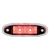 Boreman 4500 - LED markeringslampa Röd - 1001-4500-R - Lights and Styling