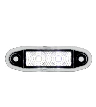 Boreman 4500 - LED-Markierungsleuchte Weiß - 1001-4500-C - Lights and Styling