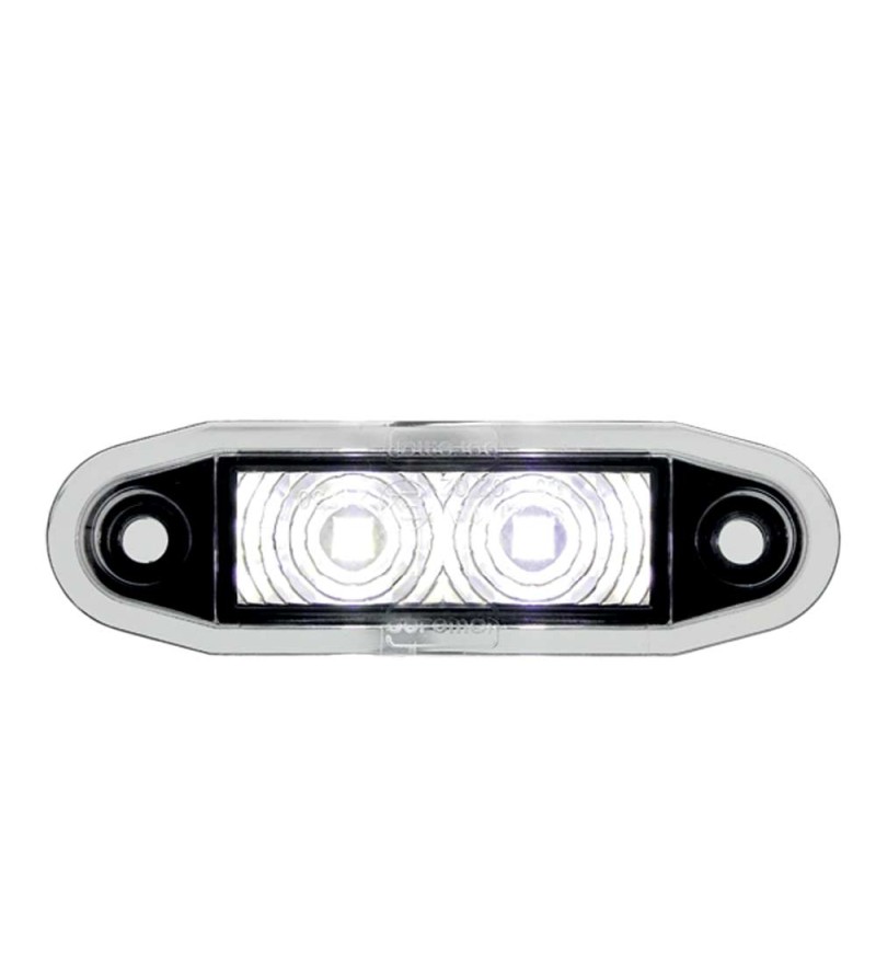 Begrenzungsleuchte - Boreman - 4500 - 3" - 7.7cm - Easy Fit - Weiß - 12V-24V Begrenzungsleuchte - Boreman - 4500 - 3" - 7.7cm - Easy Fit - Weiß - 12V-24V