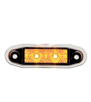 Boreman 4500 - LED Marker lamp Yellow - 1001-4500-A - Lights and Styling