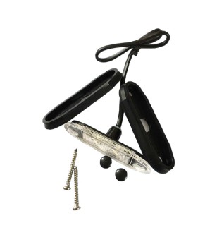 Markeringsljus - Boreman - 4500 - 8cm - Bärnsten - 12V-24V 