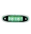 Boreman 4500 - LED-markeringslampa Grön - 1001-4500-G - Lights and Styling