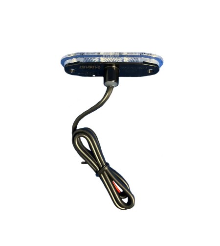 Marker Light - Boreman - 4500 - 3" - 7.7cm - Easy Fit - White - 12V-24V