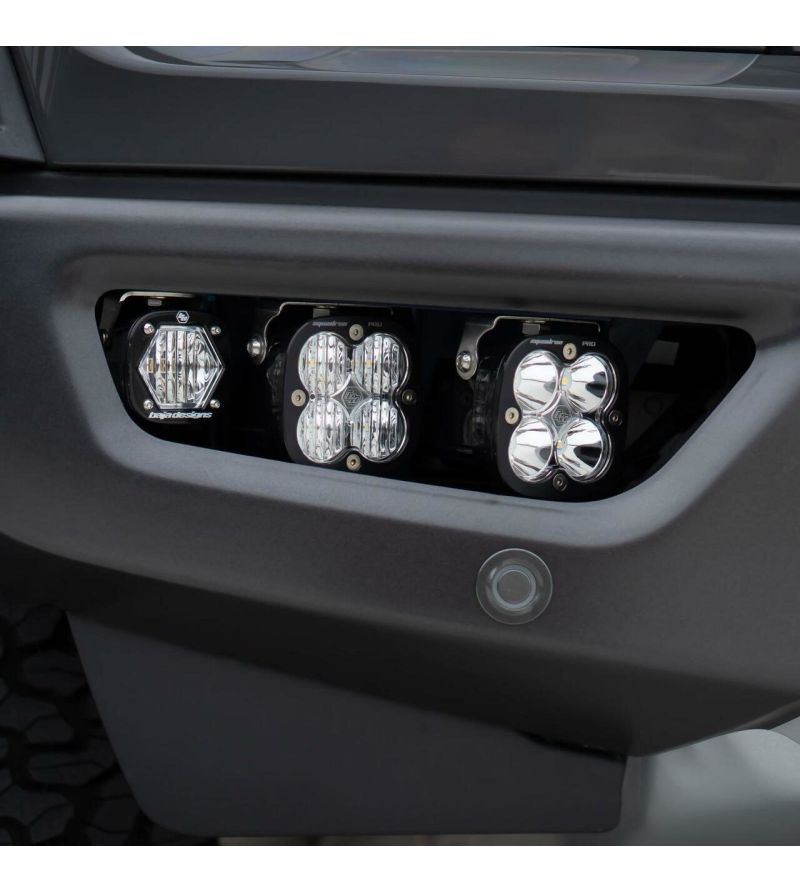 Ford Raptor 2021- Baja Designs - Squadron Unlimited/S1 Fog Pocket Light Kit - 448057 - Lights and Styling