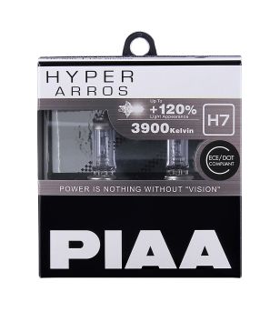 PIAA H7 Hyper Arros halogenlampa set