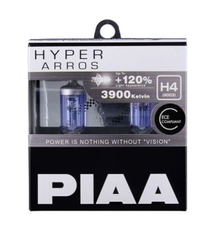 PIAA H4 Hyper Arros halogen bulb set
