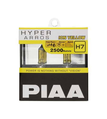 Halogeenlamp - PIAA - Hyper Arros - H7 - Geel - 12V - Set