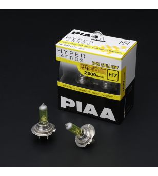PIAA H7 Hyper Arros halogen bulb set Yellow - HE-993Y - Lights and Styling