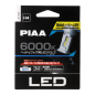 LED lamp - PIAA - Led Lampen (Koplamp / Verstraler) - H4 - Geïntegreerde controller - 6000K - 12V - Set