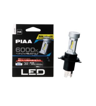 PIAA H4 LEH180 LED-lampor set 6000K integrerad kontroller - LEH180 - Lights and Styling