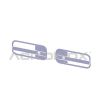 DAF XF 106 Pair covers for handle door - 011DXF106 - Stainless / Chrome accessories - Verstralershop