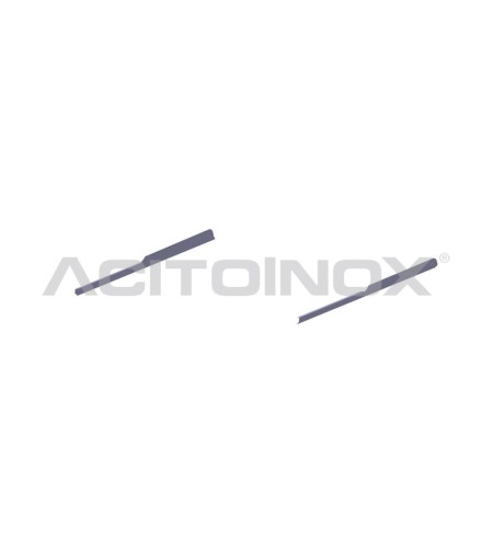 Inox-Teile - Acitoinox - Profile Seitenteil - Satz - DAF - XF - 106 - 2013-2021