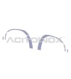DAF XF 106 Kotflügelrahmen aus Edelstahl - 013DXF106 - RVS / Chrome accessoires - Verstralershop