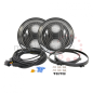 Headlight - JW Speaker - 8700 Evolution 2 - Smartheat Dual Burn - Clear - Black - Position light - Set Headlight - JW Speaker - 8700 Evolution 2 - Smartheat Dual Burn - Clear - Black - Position light - Set