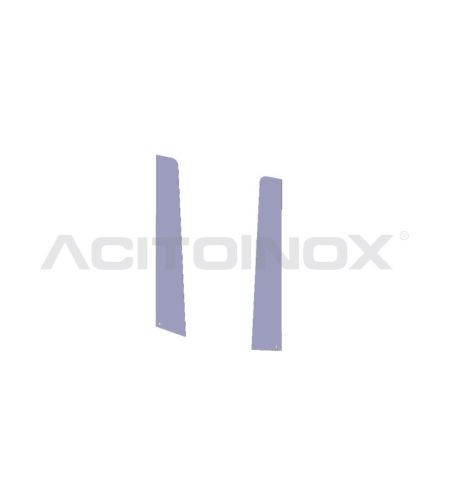 Inox-Teile - Acitoinox - Profile Tür - Satz - Scania - R/S - 2016+