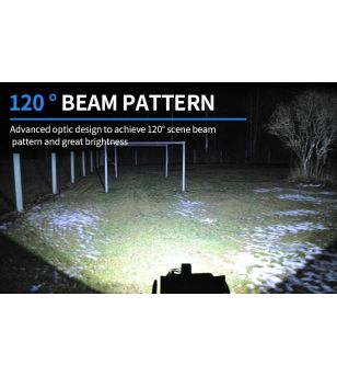 LED-ramp - Angry Moose - Single 10 - 2 - 3'' - Flushmount - Work / Scene