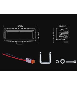 AngryMoose SINGLE 5   4'' spot - SR1-5-4S - Verlichting - Verstralershop