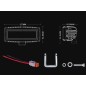 LED bar - Angry Moose - Single 5 - 4 - 5" - 12.7cm - Spot LED bar - Angry Moose - Single 5 - 4 - 5" - 12.7cm - Spot