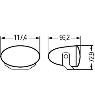 Hella FF50 (set including harness kit & relay) - 1FA 008 283-811 - Lights and Styling