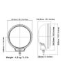 Cibie Super Oscar LED Volledig Chroom Extra Visie WB - 45314 - Lights and Styling