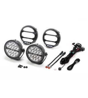 Driving light - PIAA - LPX 570 - 7'' - Position light White - Driving - Set
