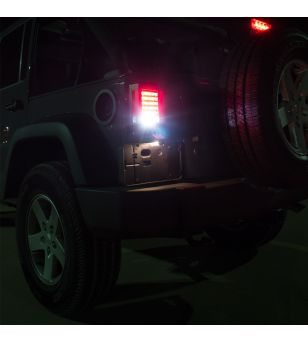 JW Högtalare modell 279 J LED ECE Jeep JK 2007-2018 Bakljus (set) - 0347541J set - Lights and Styling