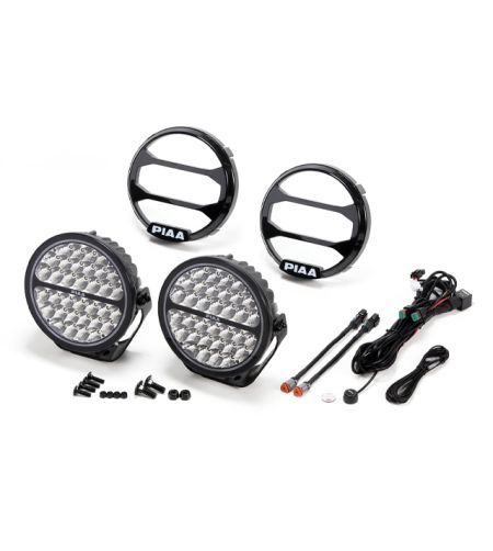 Verstraler - PIAA - LPX 590 - 9.2" - 23.4cm - Positielicht Wit - Driving - Set