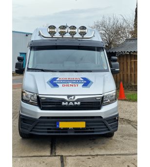 AngryMoose NIGHTBAR Roofbar H2/H3 - RVS - 1F1-STD