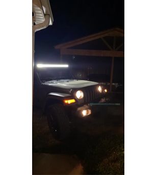 LED Light bar - KC Hilites - C-series - 30'' - Driving Spot Combo