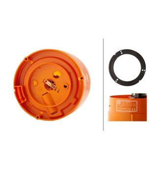 Varningsljus - Hella - Junior F - Ytmonterade/skruvade - 24V