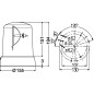 Varningsljus - Hella - KL 7000 - Ytmonterade/skruvade - 12V Varningsljus - Hella - KL 7000 - Ytmonterade/skruvade - 12V