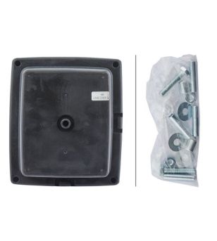 Achterlicht - Hella - 14cm - Mistlamp - 12V-24V