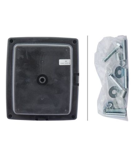 Bakljus - Hella - 10.2" - 26cm - Bak - Broms - Blink - 12V-24V
