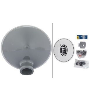 Verstraler - Hella - Comet FF 200 - 5.7" - 14.5cm - grijs - Driving